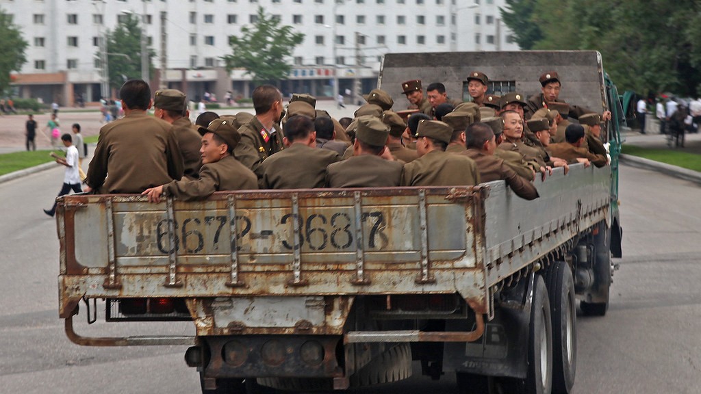 How big is the army in north korea?